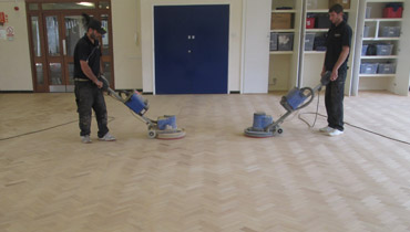 School flooring renovation project | Enfield Floor Sanders